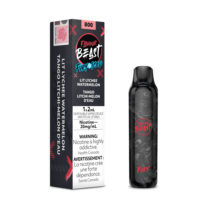 Flavour Beast Fury 800 – Lit Lychee Watermelon