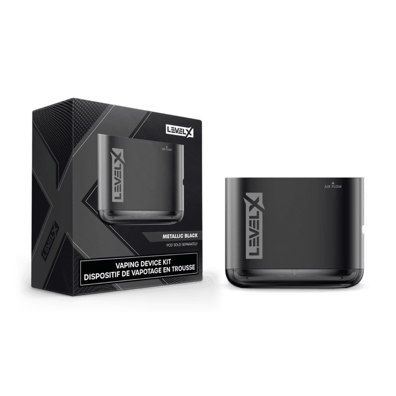 flavour-beast-level-x-pod-kit-metallic-black-scaled-1.png Flavour Beast Level X Pod Kit – Metallic Black