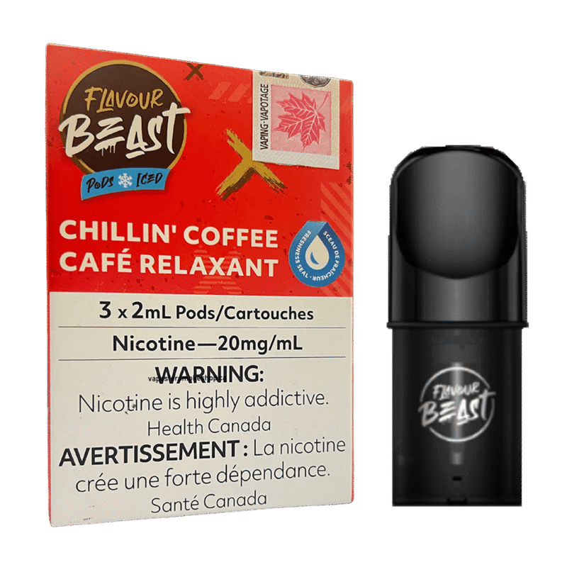 Flavour Beast Pod - Chillin Coffee Iced (3*2ML Pods)
