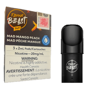 Flavour Beast Pod - Mad Mango Peach (3*2ML Pods)