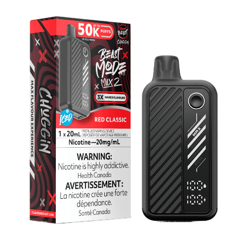 Flavour Beast Beast Mode Max 2 50K Puffs Disposable Vape – Extreme Red Classic Flavour Beast Beast Mode Max 2 50K Puffs Disposable Vape – Red Classic