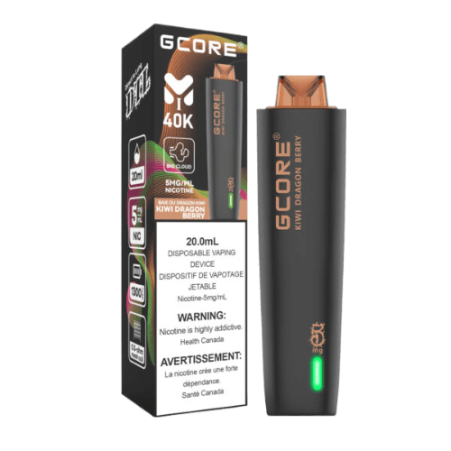 gcore-hookah-40k-kiwi-dragon-berry.png GCORE Hookah 40K Puffs Disposable Vape (Freebase) –kiwi dragon berry