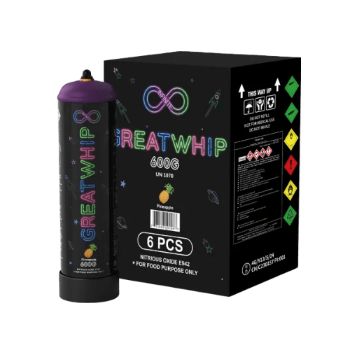 GreatWhip Whipped Cream Chargers 700g – Pineapple