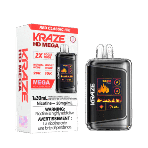 kraze hd mega - red classic ice