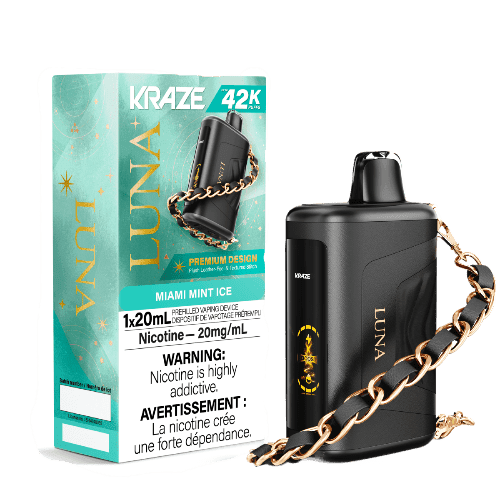 Kraze Luna 42k Disposable Vape - Miami Mint Kraze Luna 42k Disposable Vape - Miami Mint