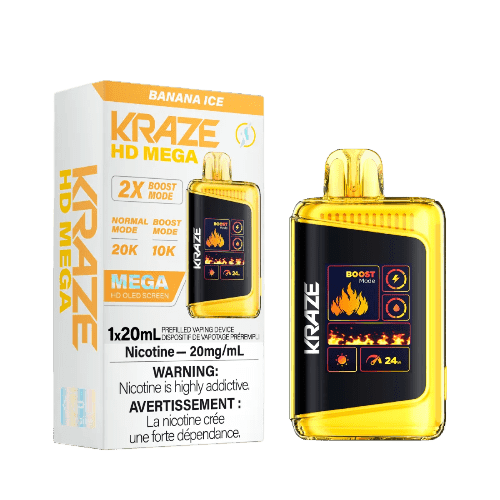kraze_hd_mega_apr2024-render-fam_20mg_bananaice_1-fotor-bg-remover-2025070423752-min.png Kraze HD Mega 20K Disposable Vape –Banana Ice