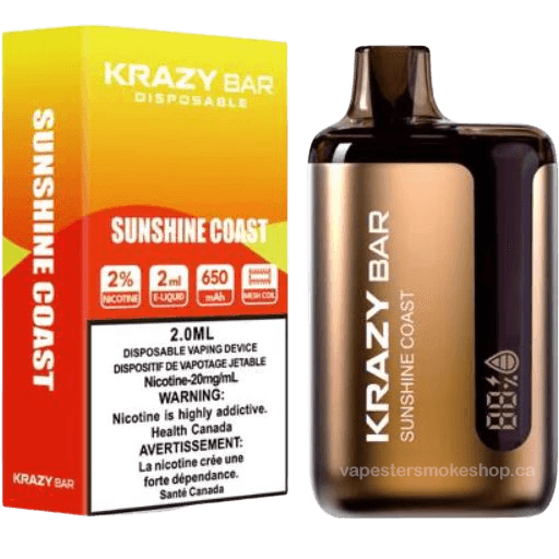 krazy-bar-6000-sunshine-coast.png Krazy Bar 7500 Puffs Disposable Vape (KBar) – Sunshine coast