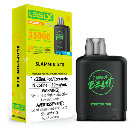 Flavour Beast Level X Boost G2 25000(25K) Pods – Slammin' STS