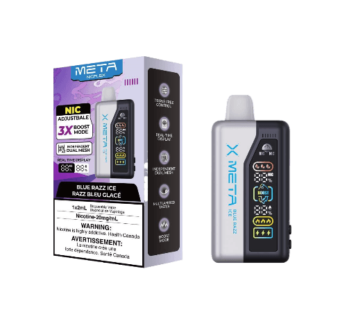 Meta Nicflex 40k 40000 Puffs Disposable Vape – Blue Razz Ice
