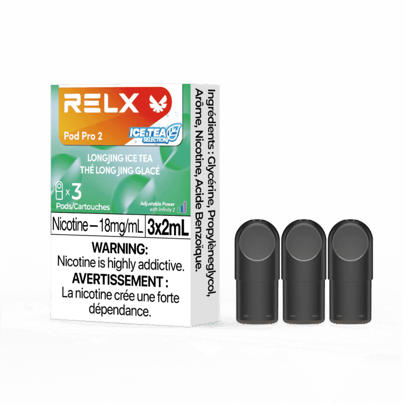 RELX Pod Pro 2 - 3 Pods/Pack – longjing ice tea.