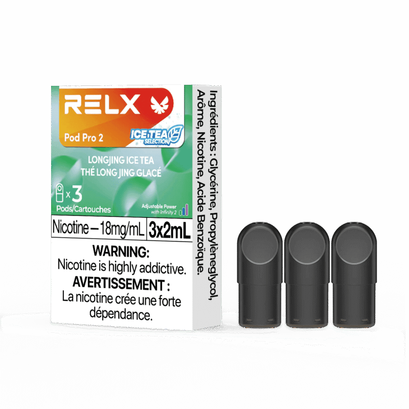 RELX Pod Pro 2 - 3 Pods/Pack – longjing ice tea.
