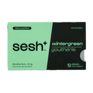 Sesh+ Nicotine Gum – Wintergreen