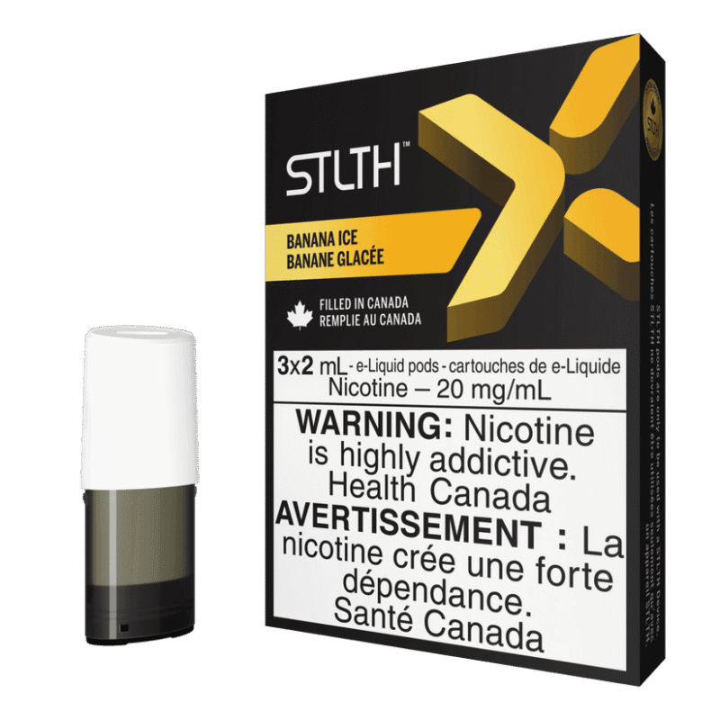 Stlth Pods - NEW Flavors – BANANA ICE