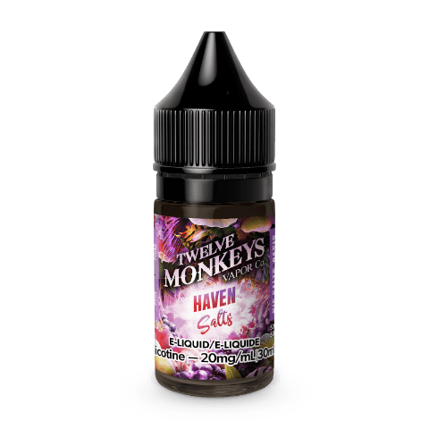 twelve-monkey-nic-salt-Oasis-Haven-30ml.png Twelve Monkey Nic Salt Vape Juice 30ML – Oasis Haven