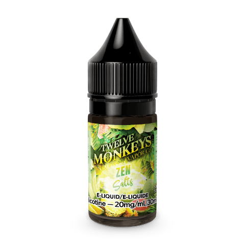 twelve-monkey-nic-salt-Oasis-Zen-30ml.png Twelve Monkey Nic Salt Vape Juice 30ML – Oasis Zen