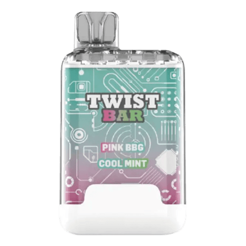 twist-bar-pink-bbg_cool-mint.png Twist Bar (Dual Pod) 10000 Puffs Disposable Vape – Pink bbg cool mint