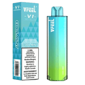 vfeel-5000-cool-mint.png Vfeel V1 6000 Puffs Disposable Vape – Cool mint