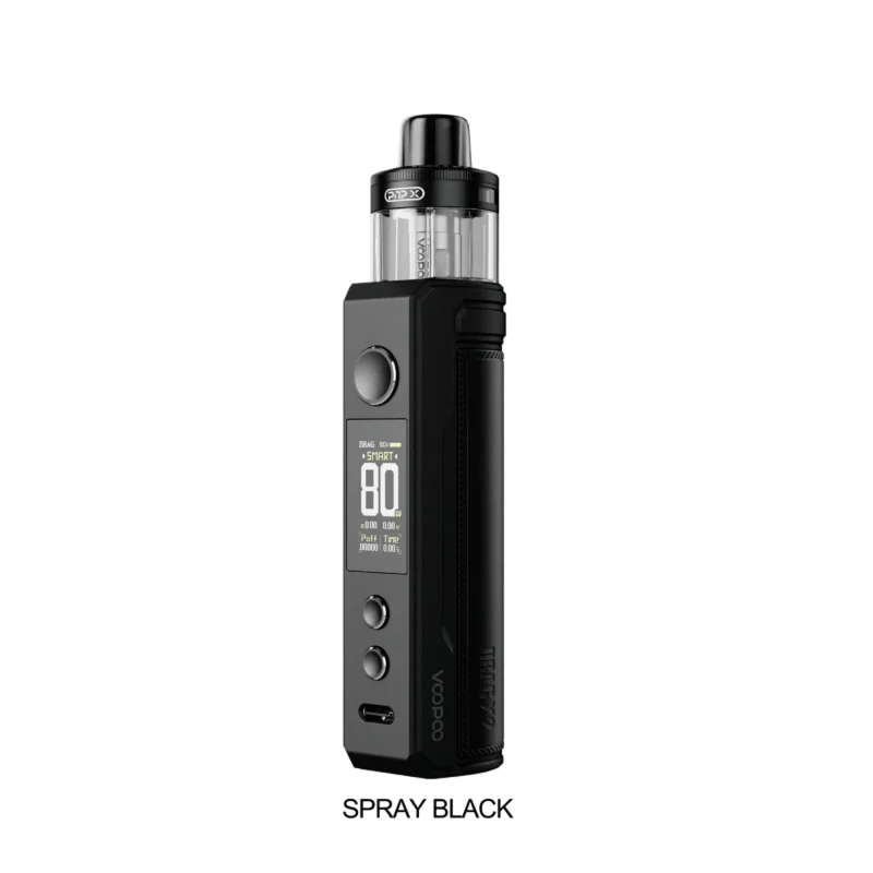 voopoo drag x2 modern-spray black