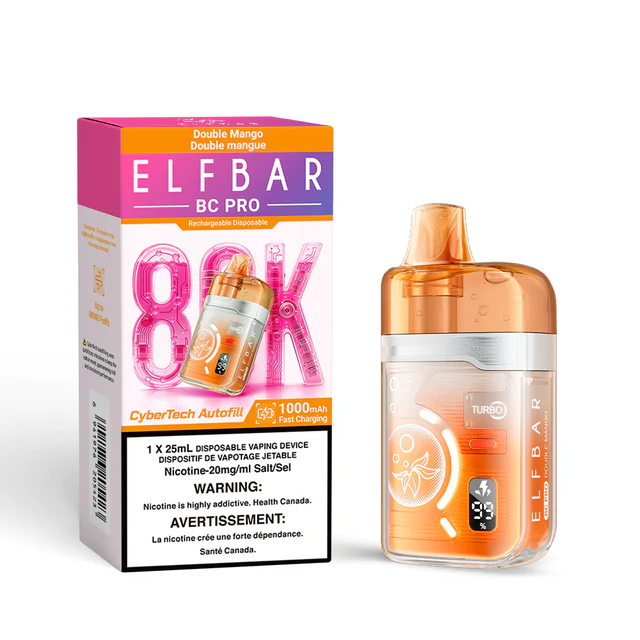 Elf Bar BC Pro 80K Disposable Vape – Double Mango