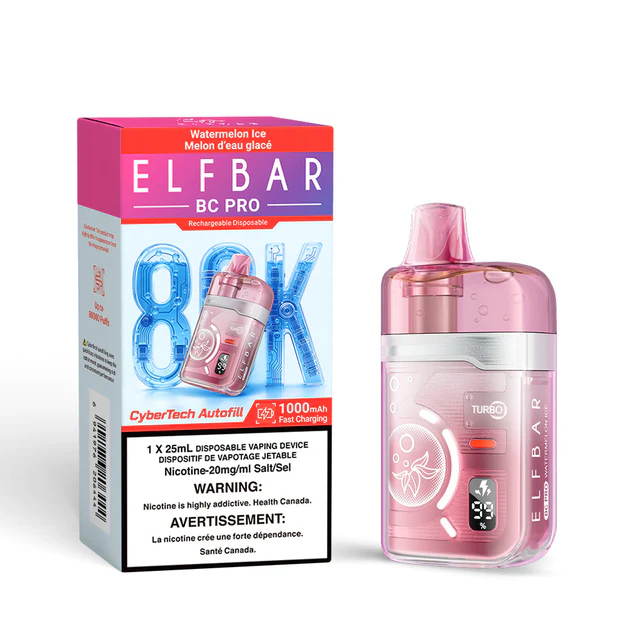Elf Bar BC Pro 80K Disposable Vape – Watermelon Ice