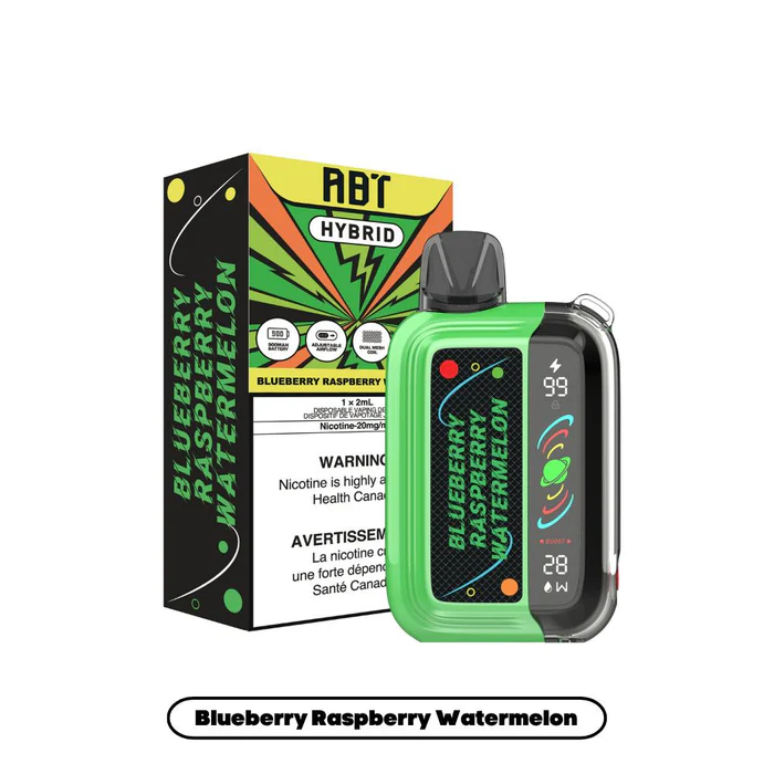 ABT Hybrid G32 disposable vape - Blue Raspberry Peach Watermelon ABT Hybrid G32 disposable vape - Blue Raspberry Peach Watermelon