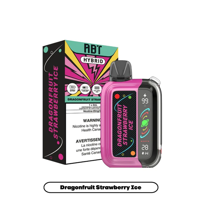 ABT Hybrid G32 disposable vape - DragonFruit Starwberry Ice ABT Hybrid G32 disposable vape - DragonFruit Strawberry Ice