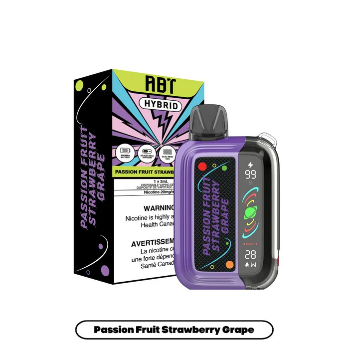 ABT Hybrid G32 disposable vape - PassionFruit Strawberry Grape ABT Hybrid G32 disposable vape - PassionFruit Strawberry Grape
