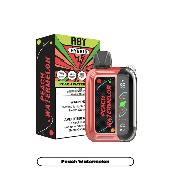 ABT Hybrid G32 disposable vape - Peach Watermelon Ice ABT Hybrid G32 disposable vape - Peach Watermelon Ice