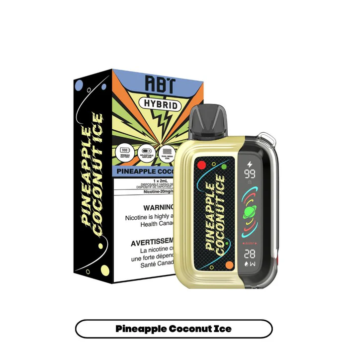 ABT Hybrid G32 disposable vape - PineApple Coconut ABT Hybrid G32 disposable vape - Pineapple Coconut Ice