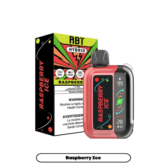 ABT Hybrid G32 disposable vape - Raspberry Ice ABT Hybrid G32 disposable vape - Raspberry Ice