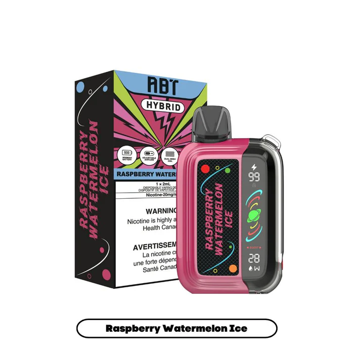 ABT Hybrid G32 disposable vape - Raspberry ABT Hybrid G32 disposable vape - Raspberry Watermelon Ice