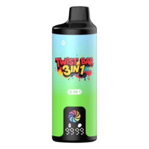 Twist Bar 3 in 1 10k Puffs Disposable Vape - Miami Mint + Pink BBG + Mint Ice