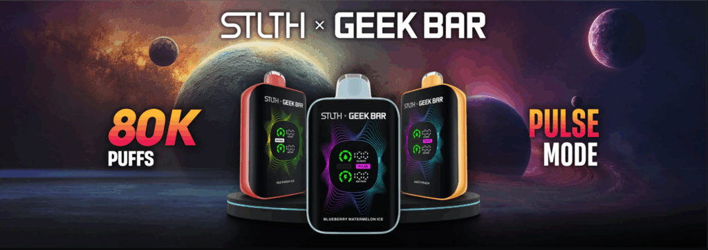 STLTH X GEEKBAR 80K - DISPOSABLE VAPE