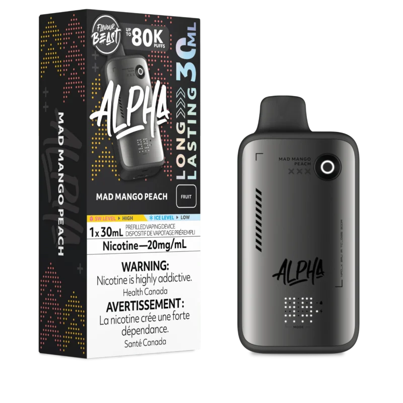 Flavour Beast Alpha 80K - Mad Mango Peach Flavour Beast Alpha 80K - Mad Mango Peach