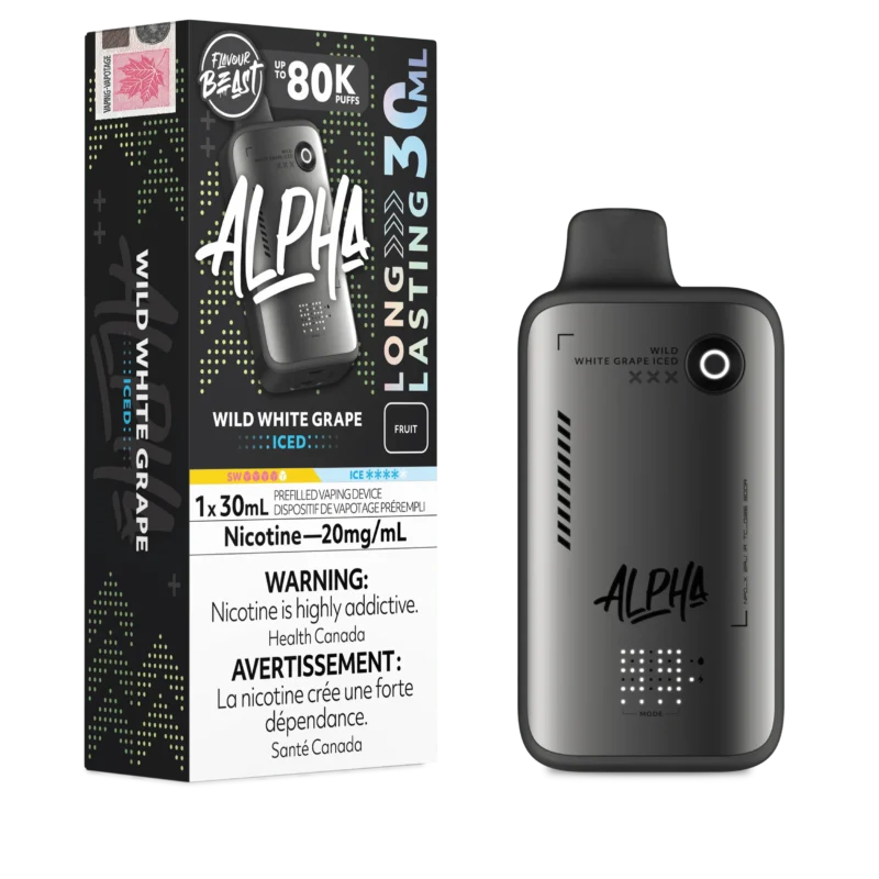 Flavour Beast Alpha 80K - Wild White Grape Iced Flavour Beast Alpha 80K - Wild White Grape Iced