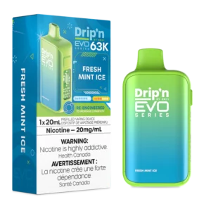 Drip'n Evo 63K Disposable Vape - Fresh Mint Ice